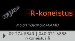 R-Koneistus Oy logo